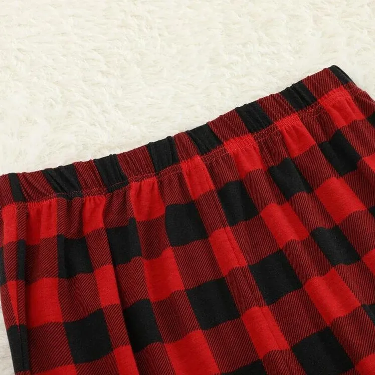 2024 Chipmunks Plaid Christmas Pajamas Matching Pajamas For Family Sets