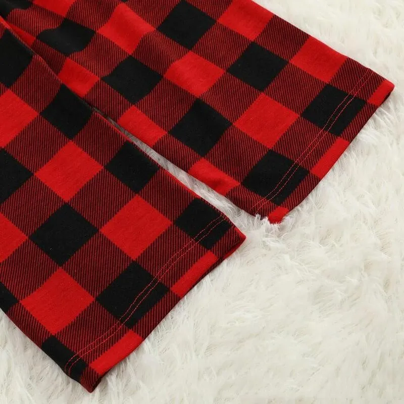 2024 Chipmunks Plaid Christmas Pajamas Matching Pajamas For Family Sets