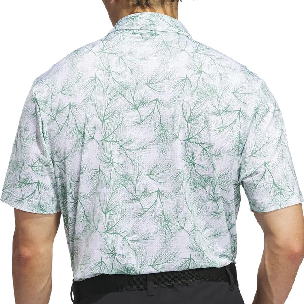 adidas Men's Ultimate365 Mesh Print Polo Shirt