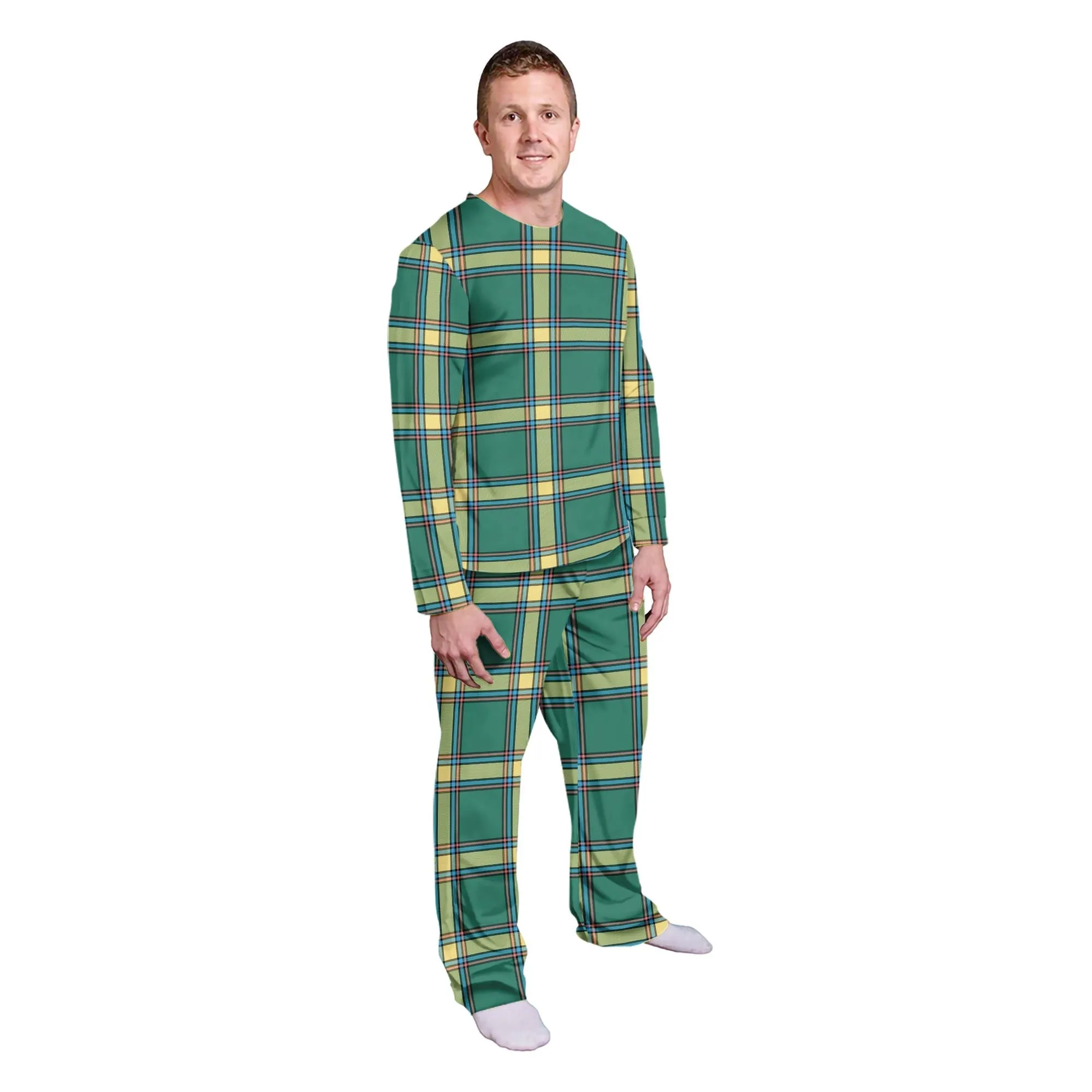 Alberta Province Canada Tartan Pajamas Family Set