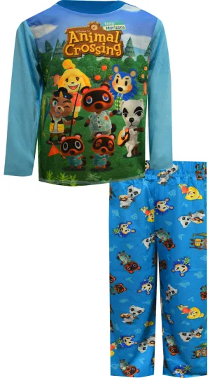 Animal Crossing Tom Nook and Friends Pajamas