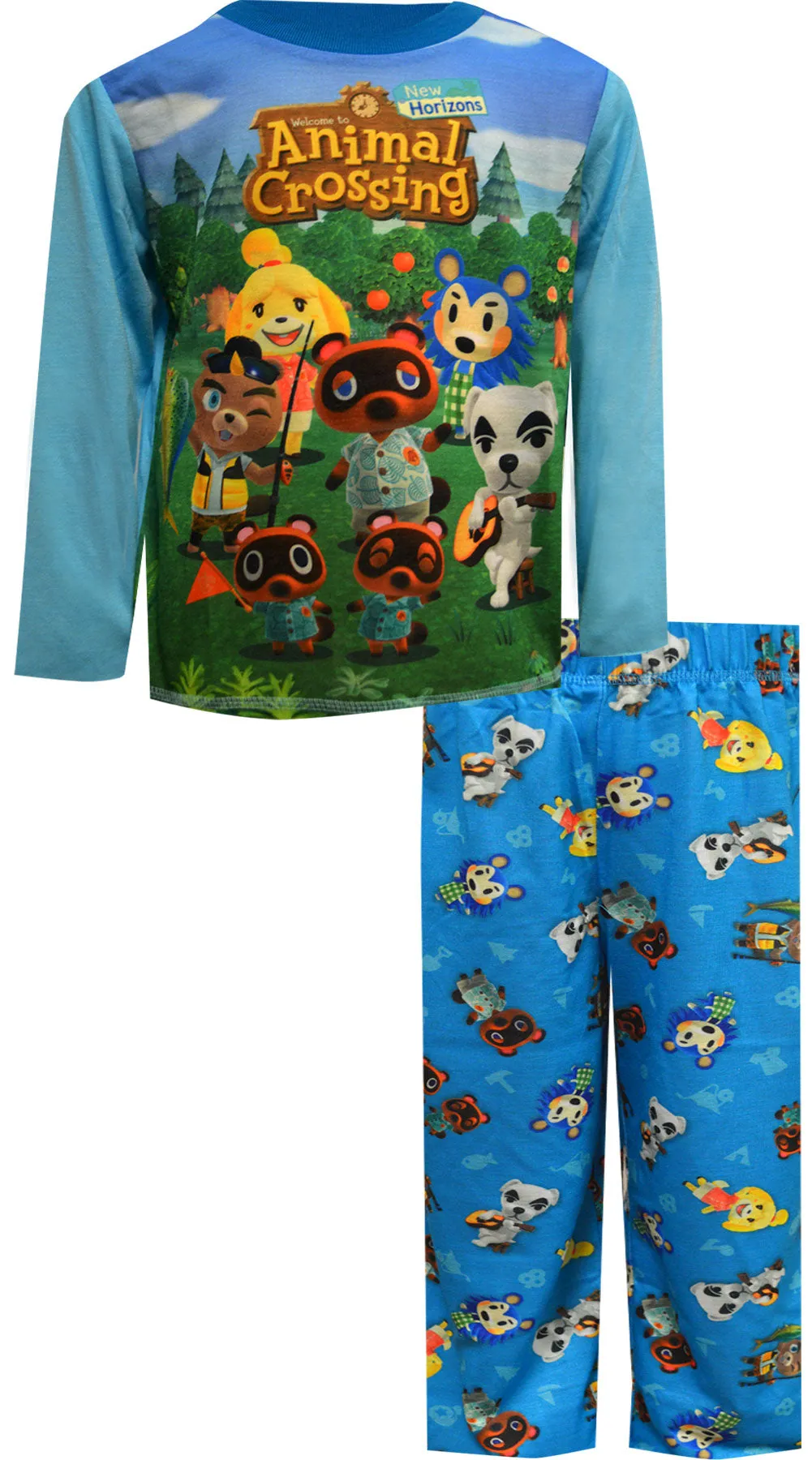 Animal Crossing Tom Nook and Friends Pajamas