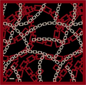 Armine Love Chain Ladies Silk Scarf No 2