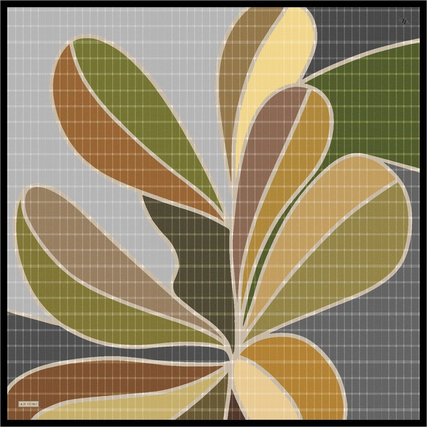 Armine Modern Fusion Silk Scarf #35