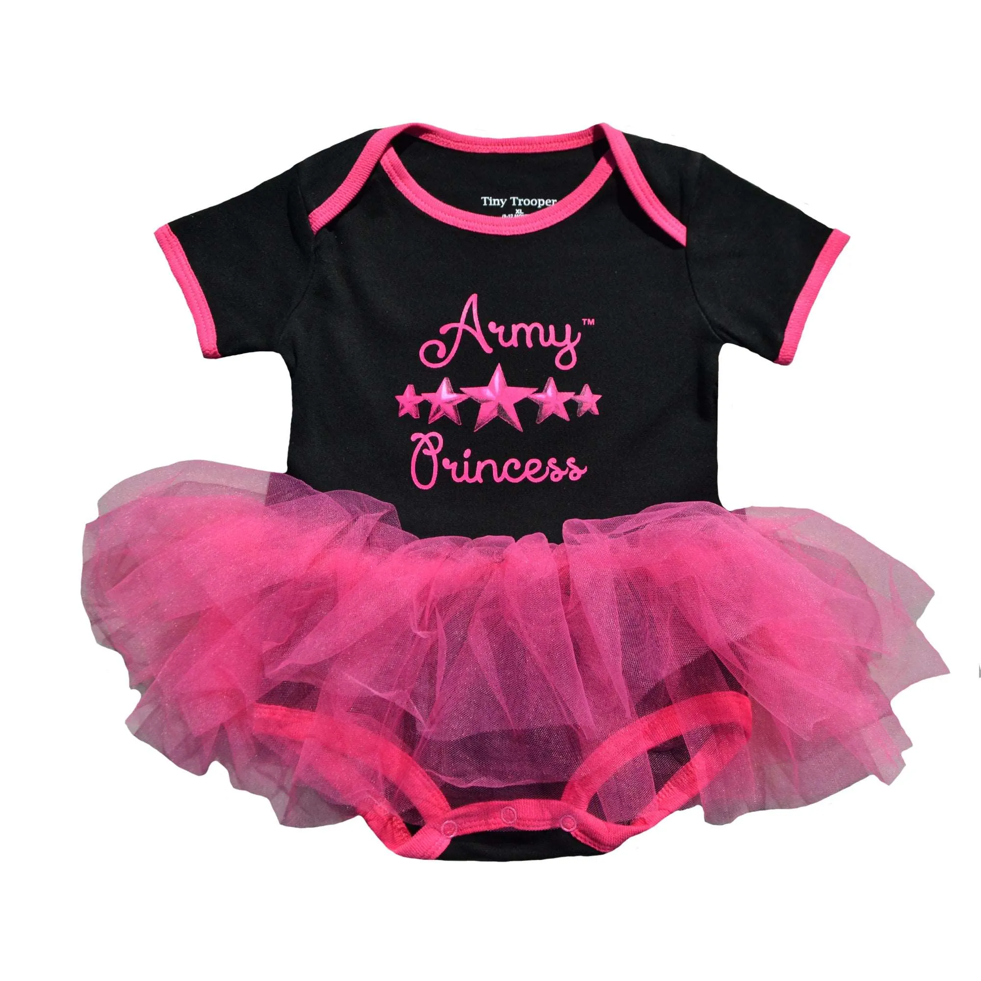 Army Princess Baby Girl Tutu Bodysuit
