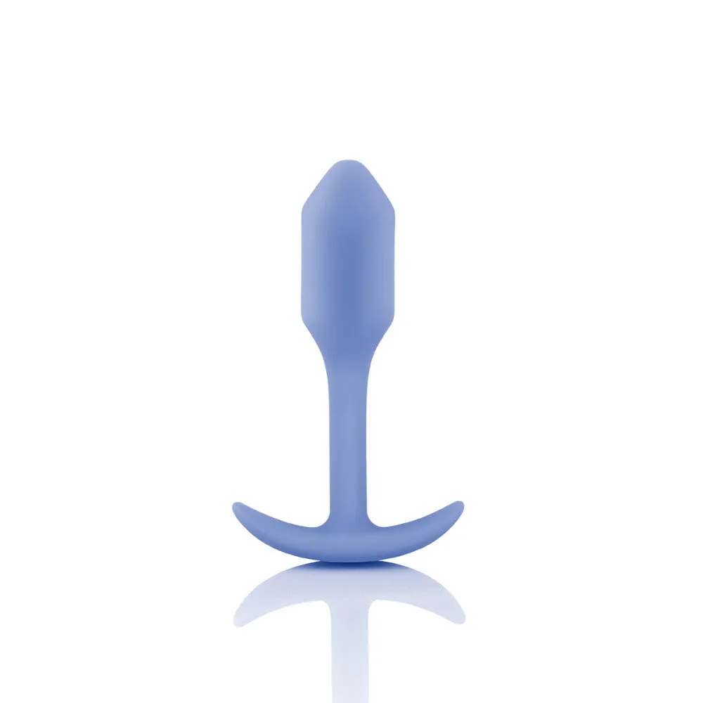 B-Vibe Snug Plug 1 Small Weighted Plug in Lilac