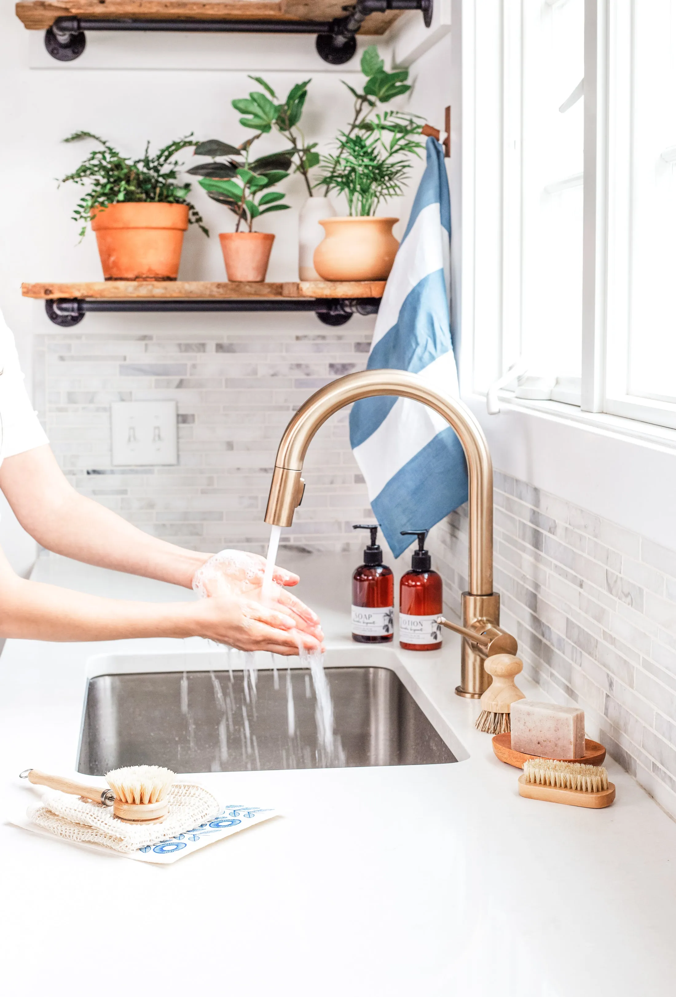Bamboo Pot Scrubber - Eco Friendly