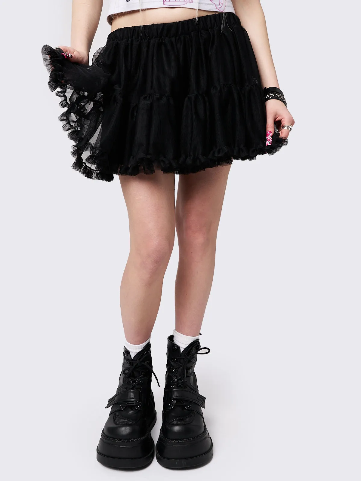 Blake Chiffon Tutu Mini Skirt