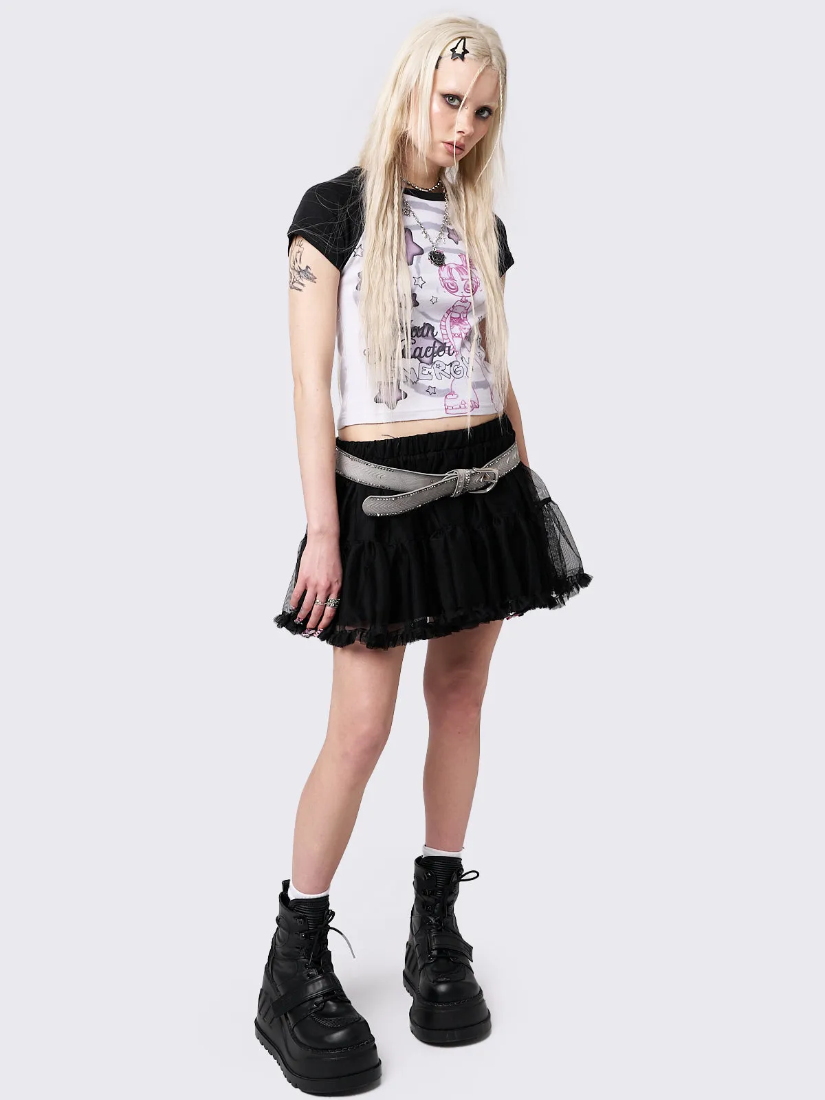 Blake Chiffon Tutu Mini Skirt