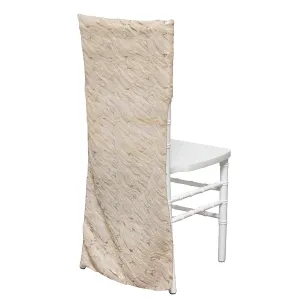Brilliant Sheer Sequins Chair Back
