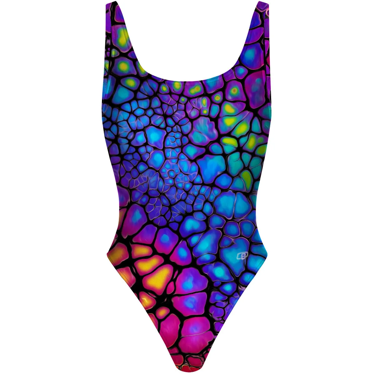 Chameleon Skin - High Hip One Piece Swimsuit