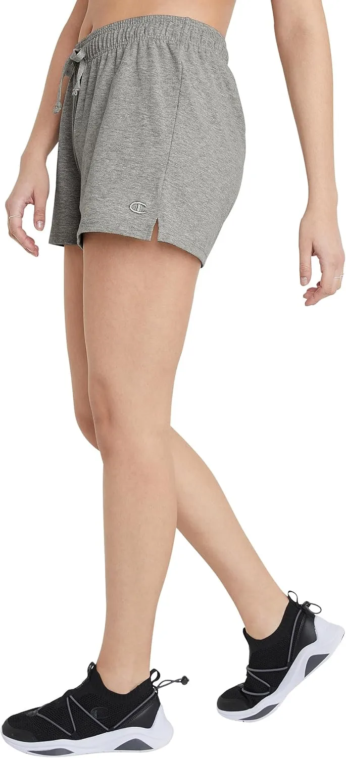 Champion Women'S Shorts, Lightweight Lounge, Soft Jersey Comfortable Shorts For Women (Plus Size Available)