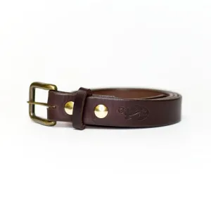 Classic Leather Belt | Dark Brown