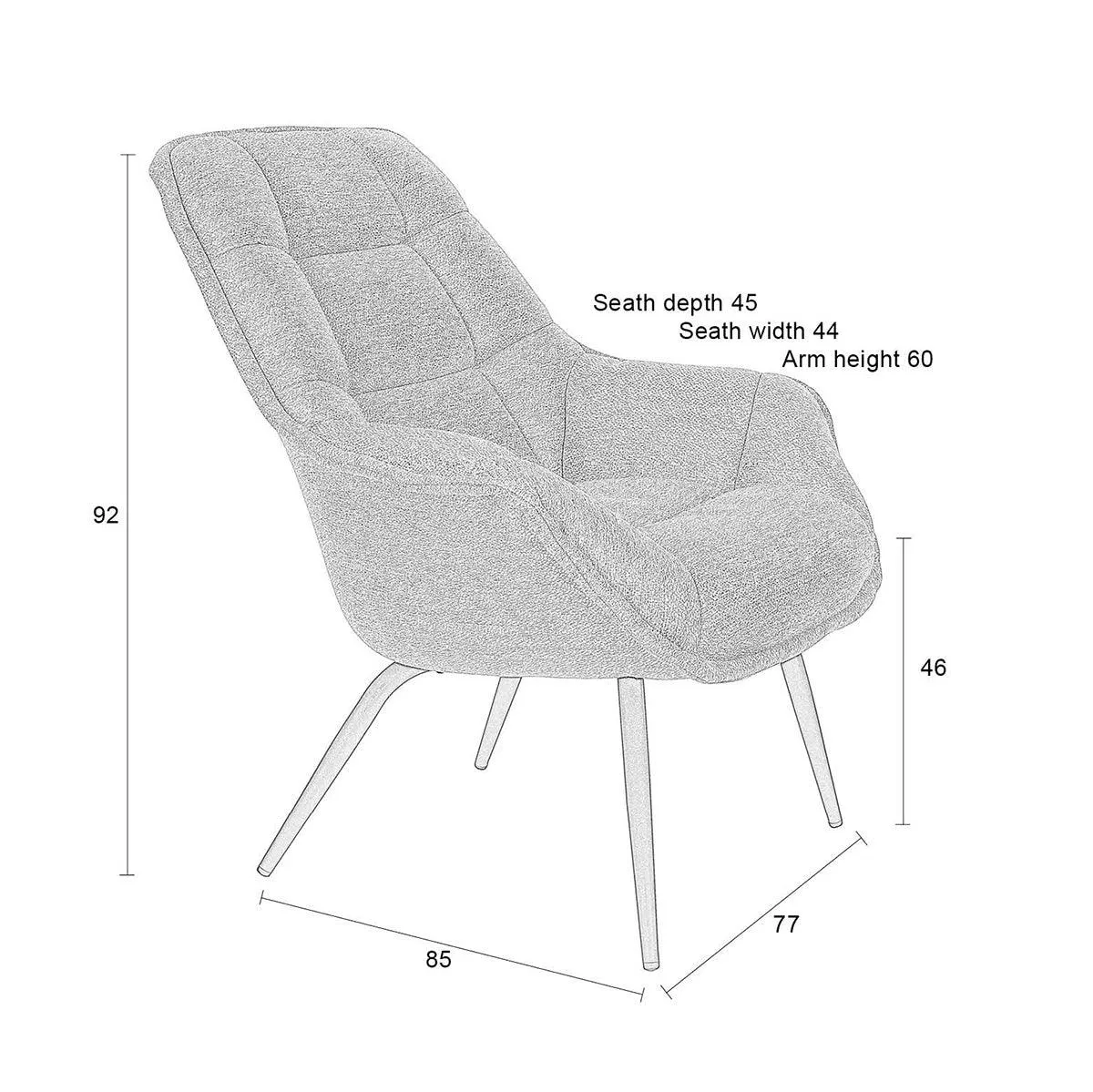 Comfortable Thomas Lounge Chair