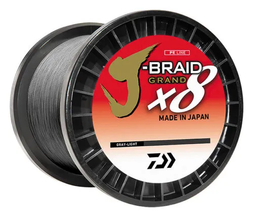 Daiwa J-Braid Grand x8 Braided Line 3,000 Yard Bulk Spools