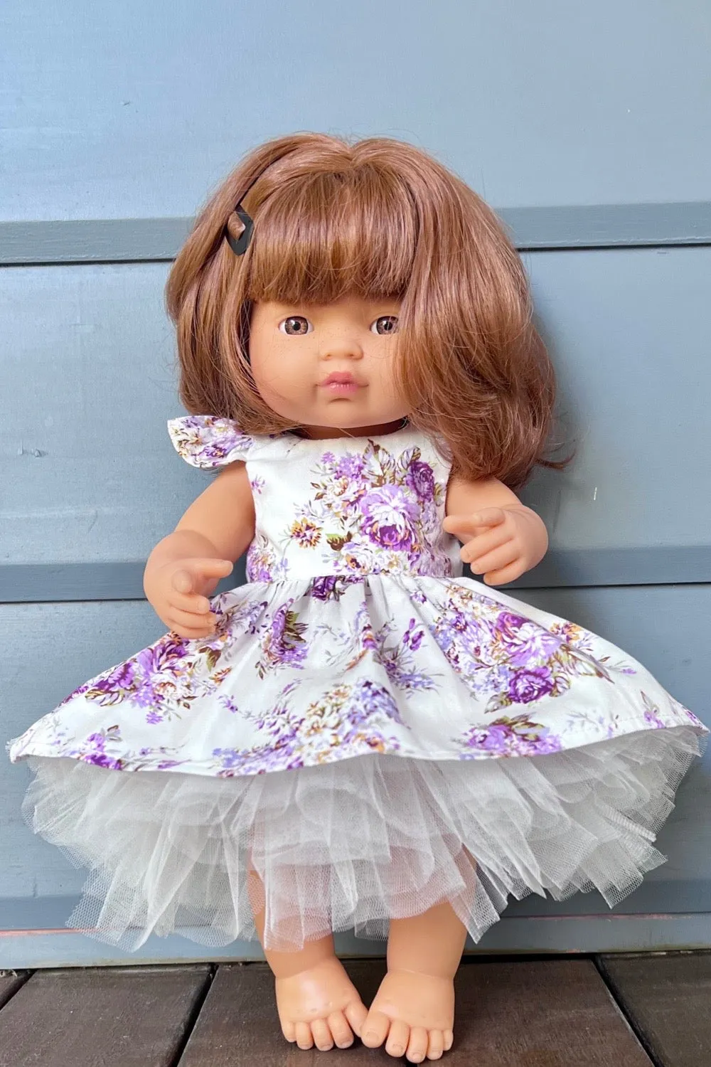 Doll Tea Party Dress - Gabriella in Lavender