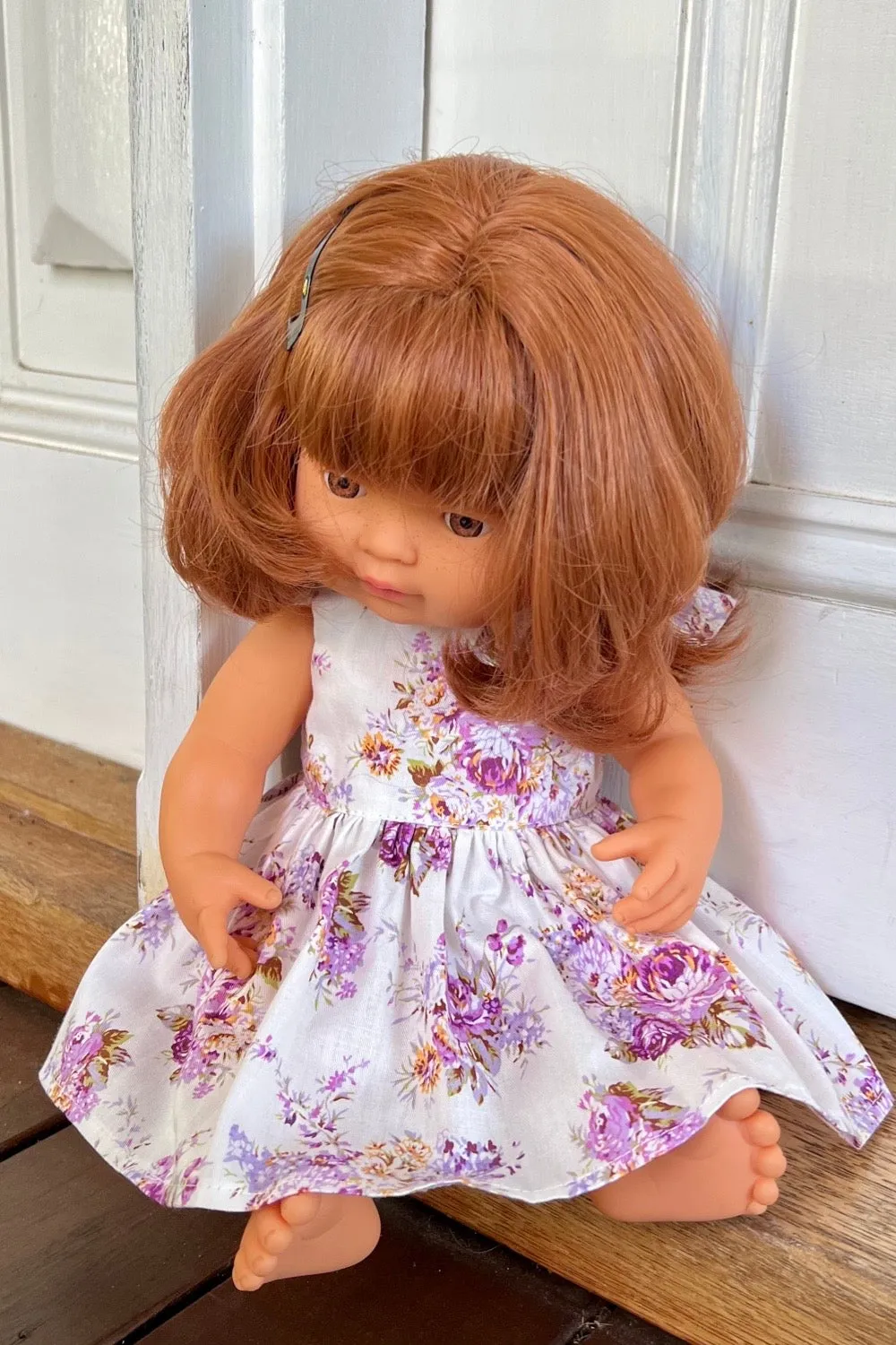 Doll Tea Party Dress - Gabriella in Lavender