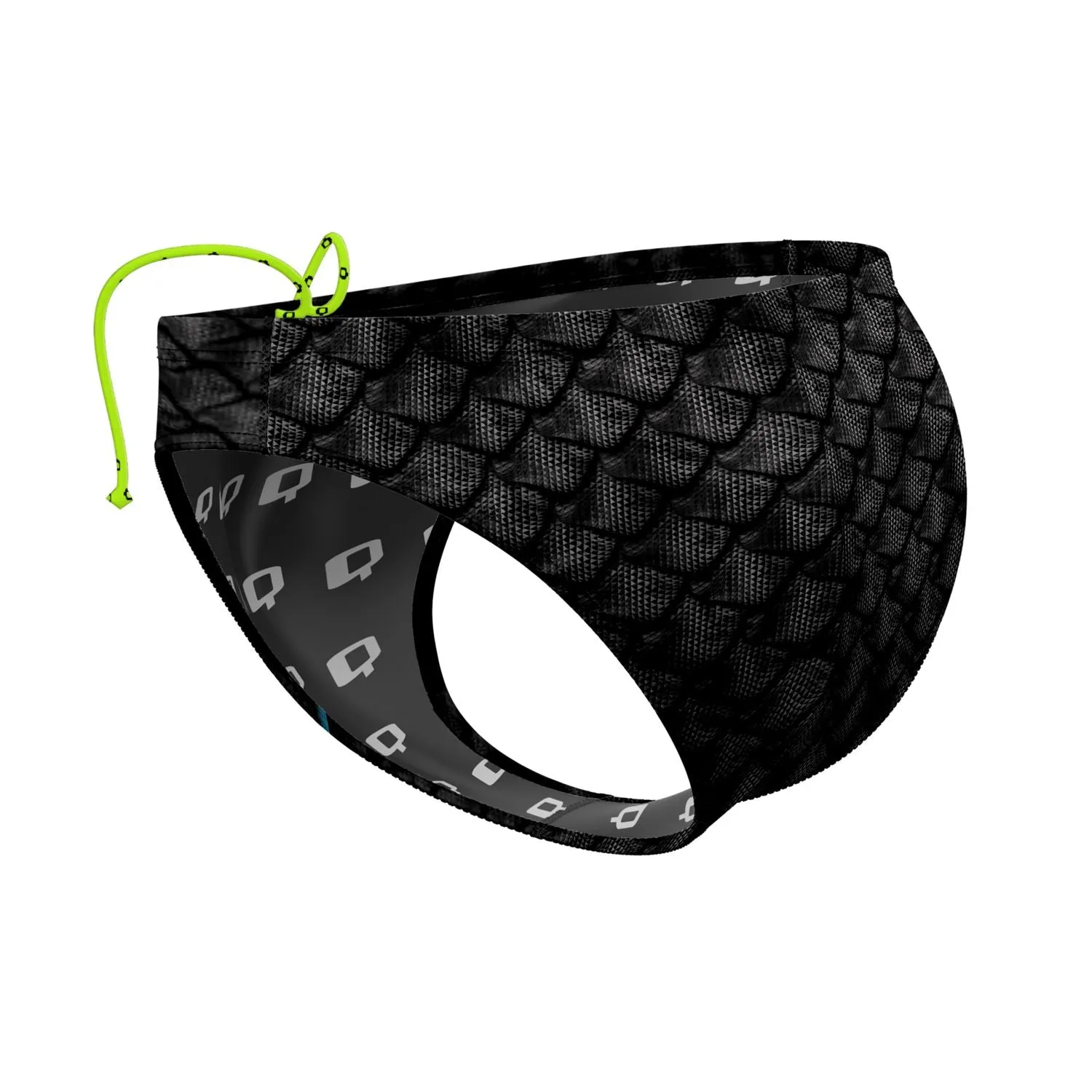 Dragon Scale Waterpolo Brief Swimwear