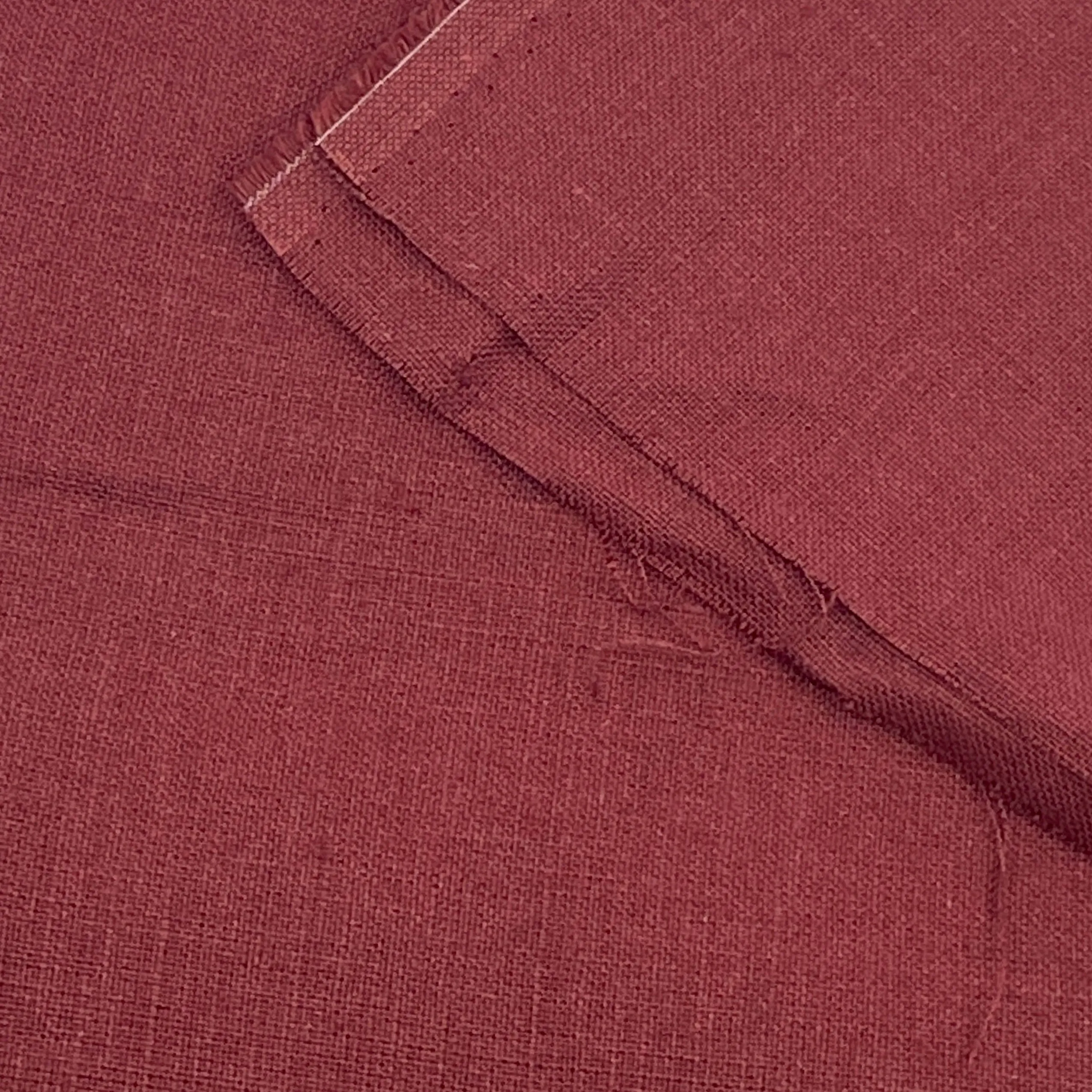 Driftwood Linen in Garnet