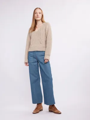 Faith Drawstring Sweater