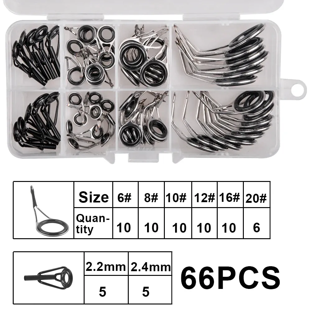 Fishing Rod Guides Rod Tips Replacement Kit Rod Kit Tip Accessories