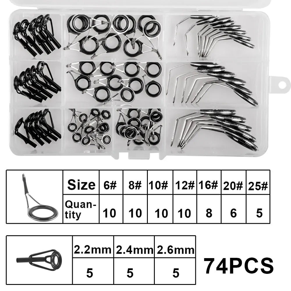 Fishing Rod Guides Rod Tips Replacement Kit Rod Kit Tip Accessories