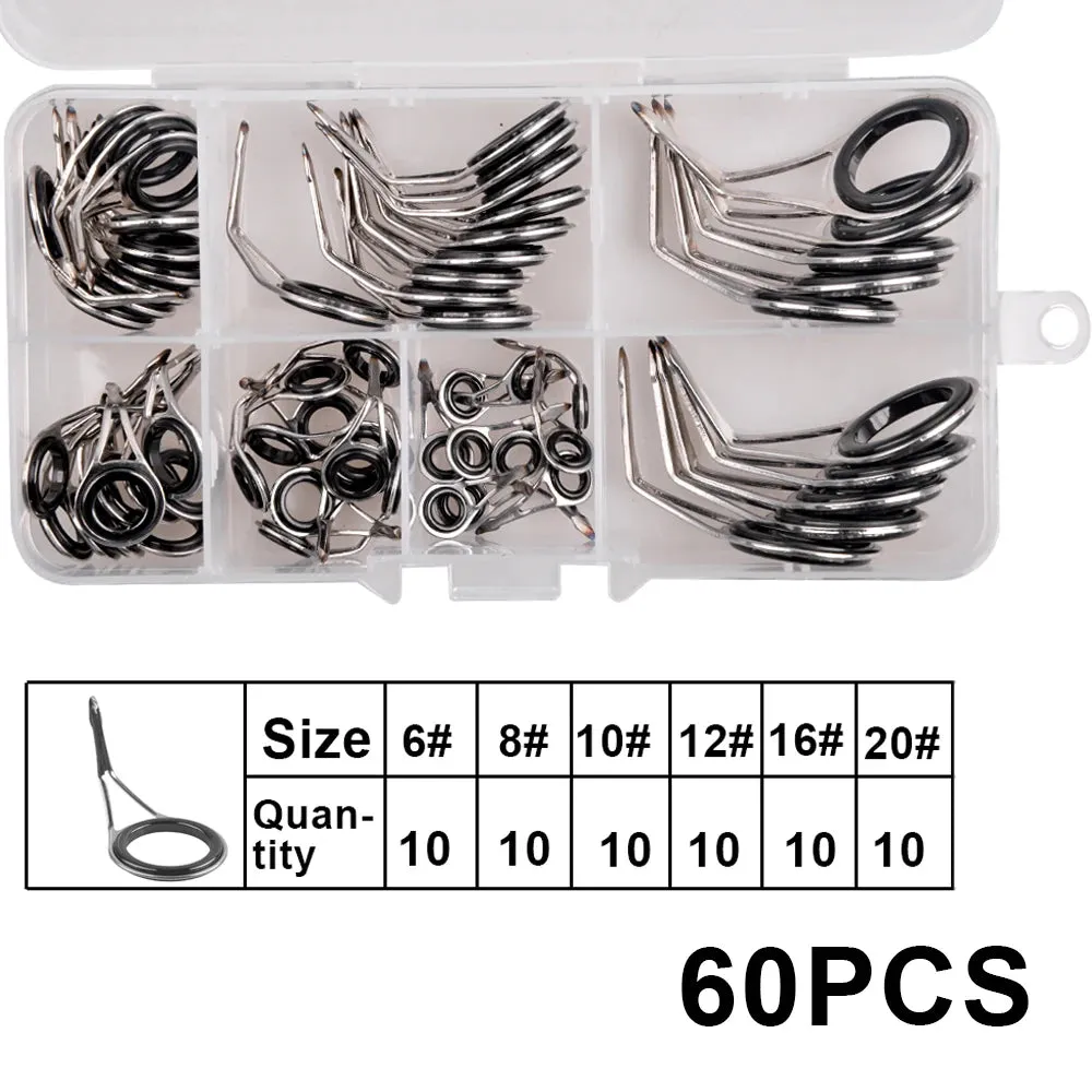 Fishing Rod Guides Rod Tips Replacement Kit Rod Kit Tip Accessories