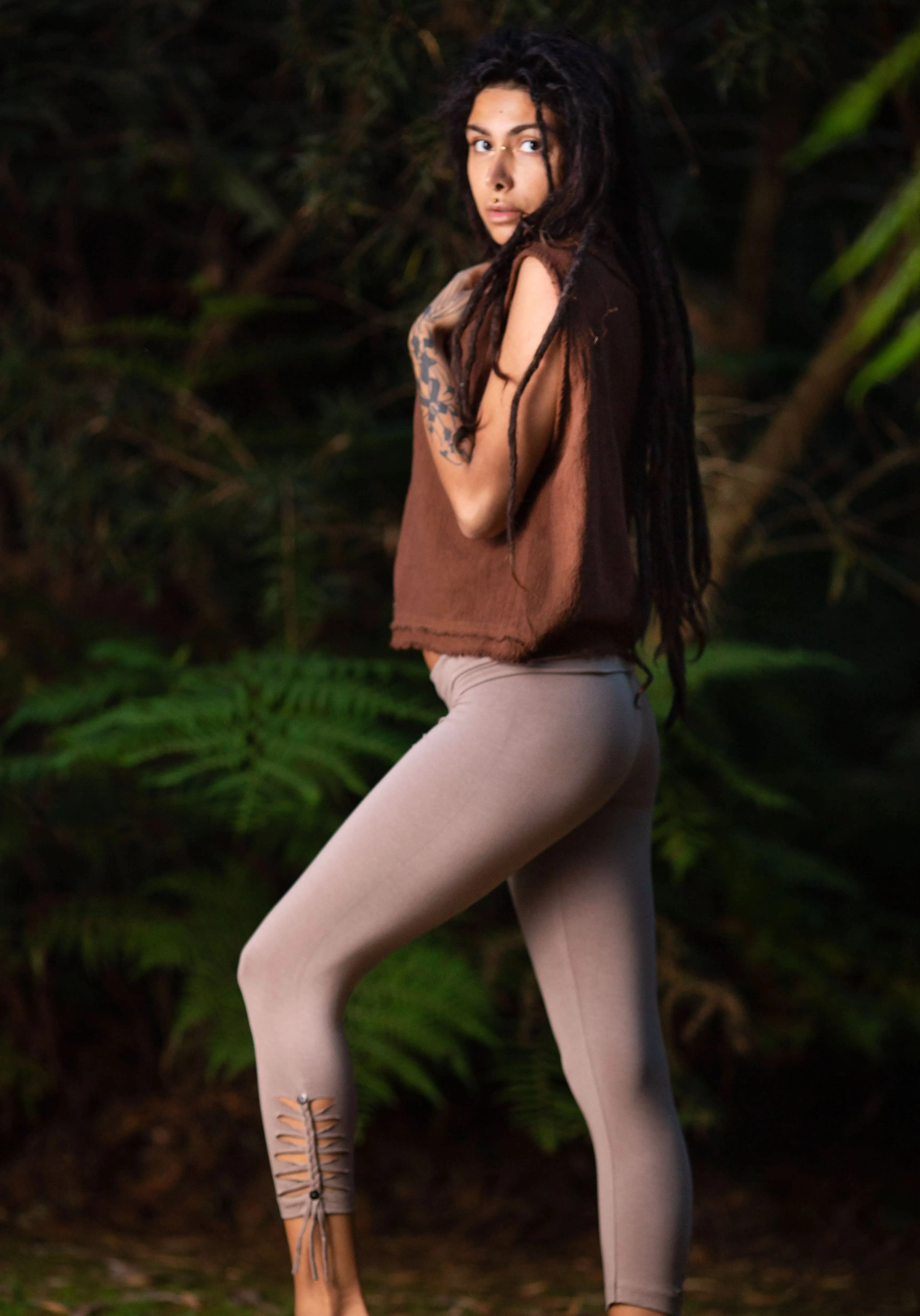 Florentine Top - Brown