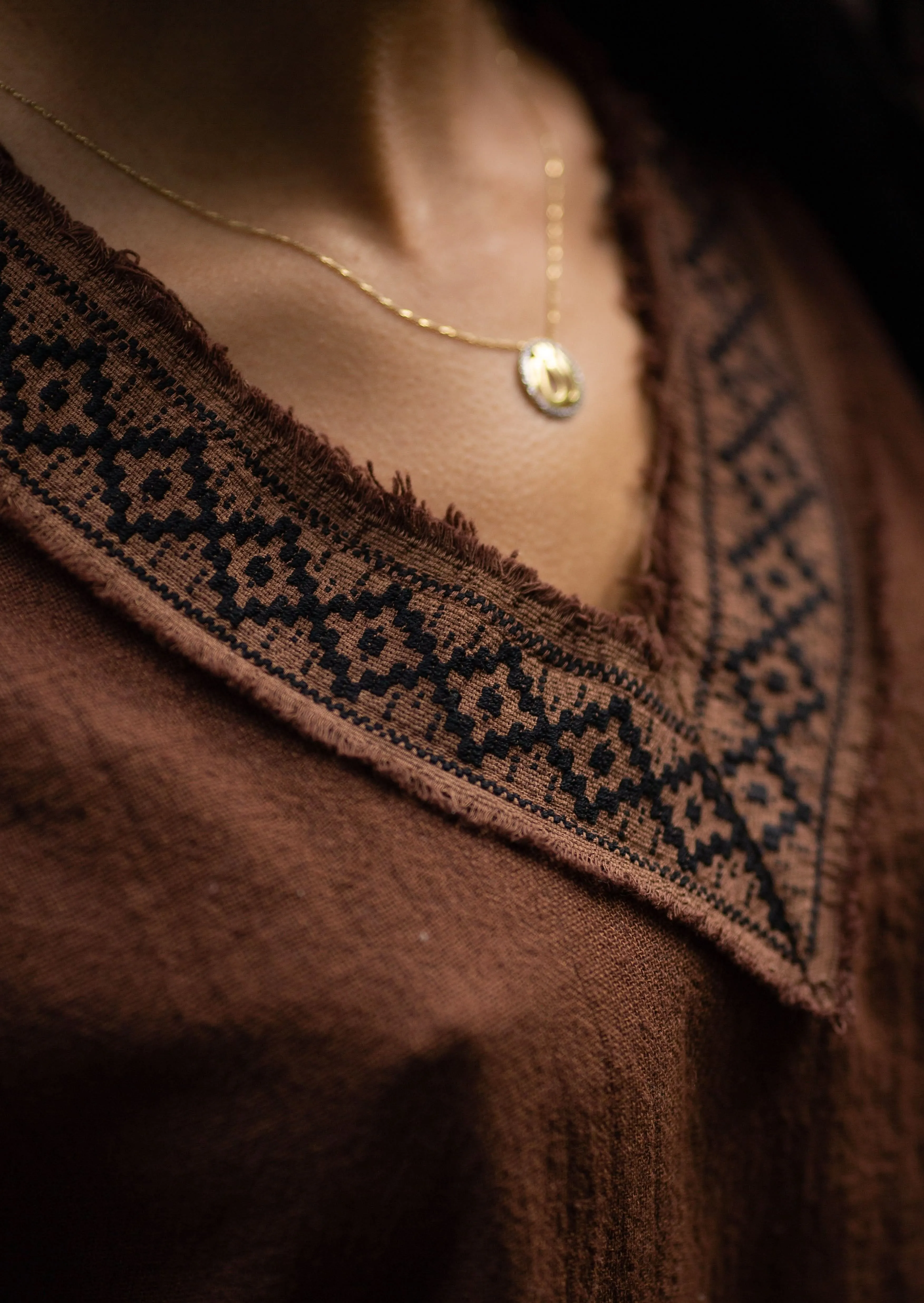 Florentine Top - Brown