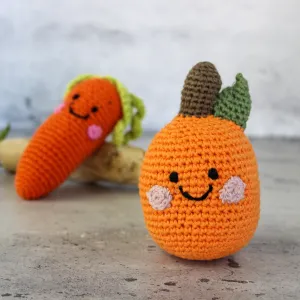 Friendly Peach Rattle