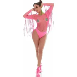 Fringe Benefits Set Hot Pink with Pot Pasties