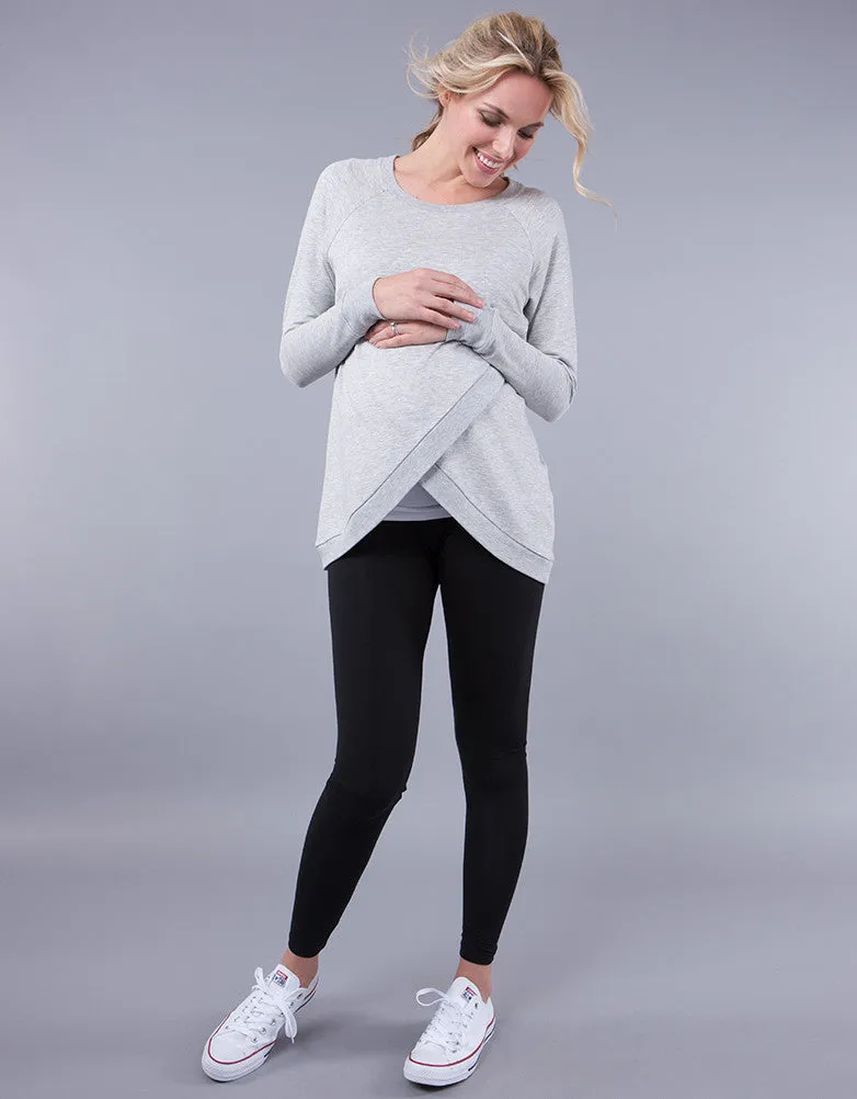 Front Wrap Sweatshirt