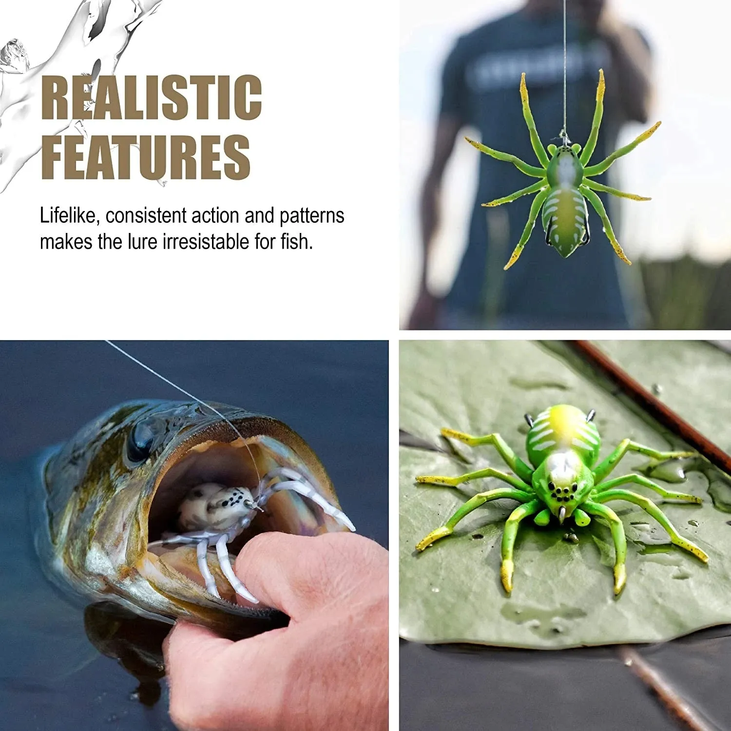🎁Hot Sale-50% OFF🐠Spider Soft Lure Fishing Lures