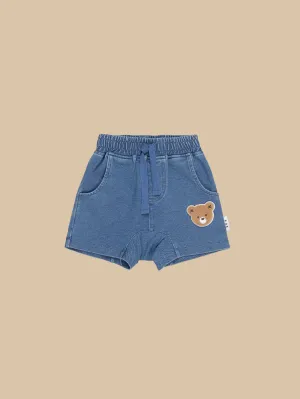 Huxbear knit denim slouch boy short