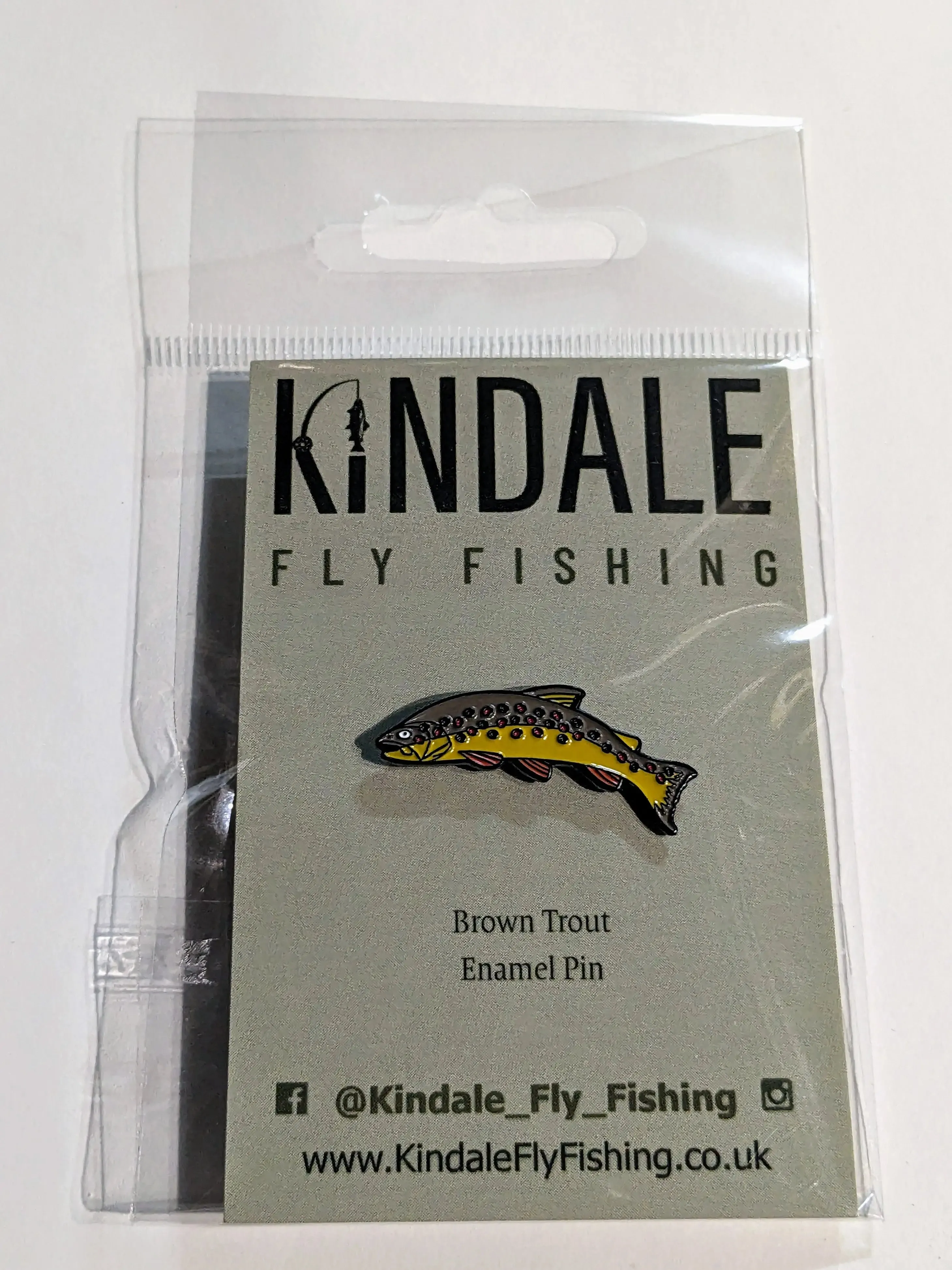 Kindale Rainbow Trout Enamel Badge