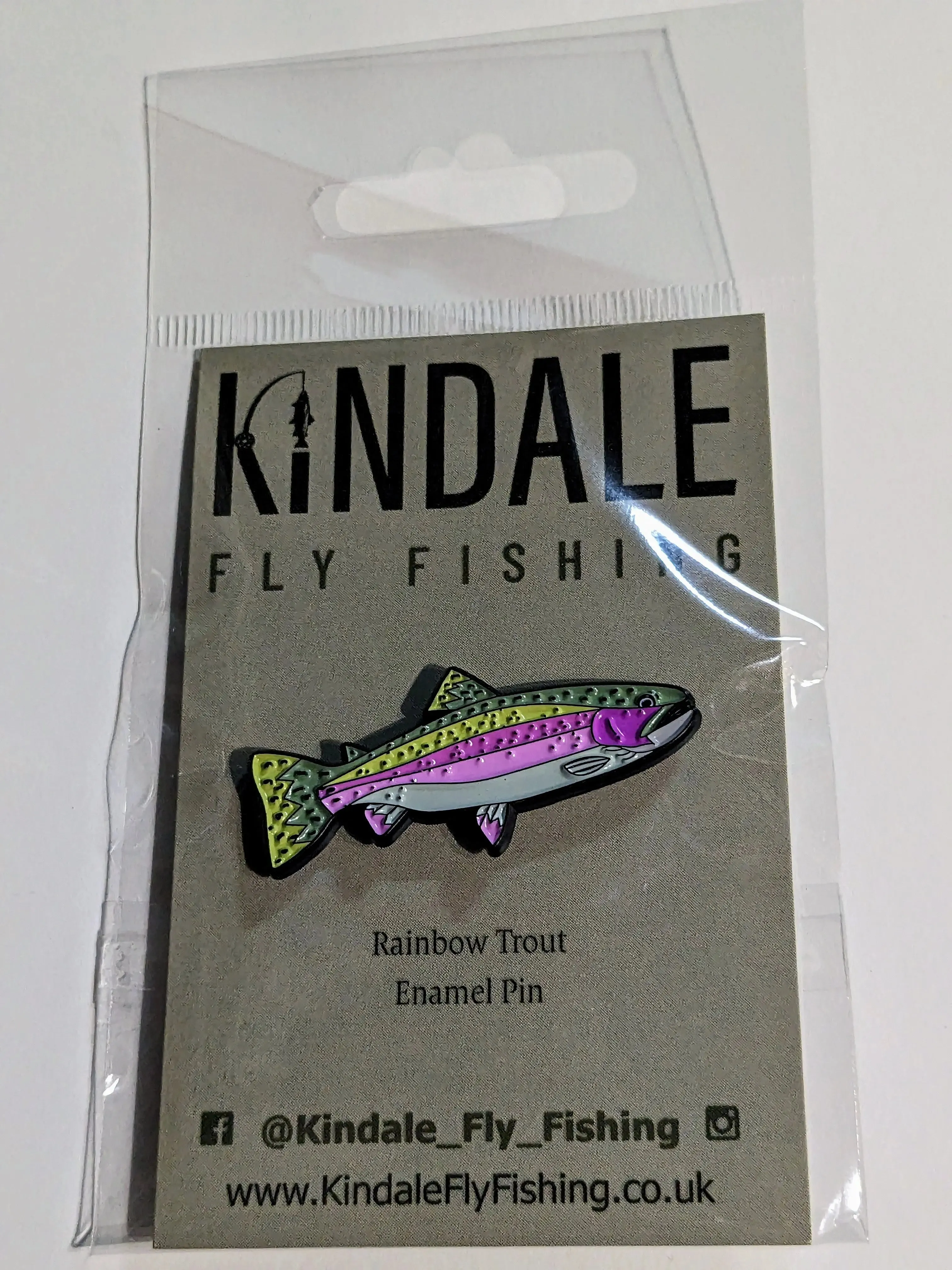 Kindale Rainbow Trout Enamel Badge