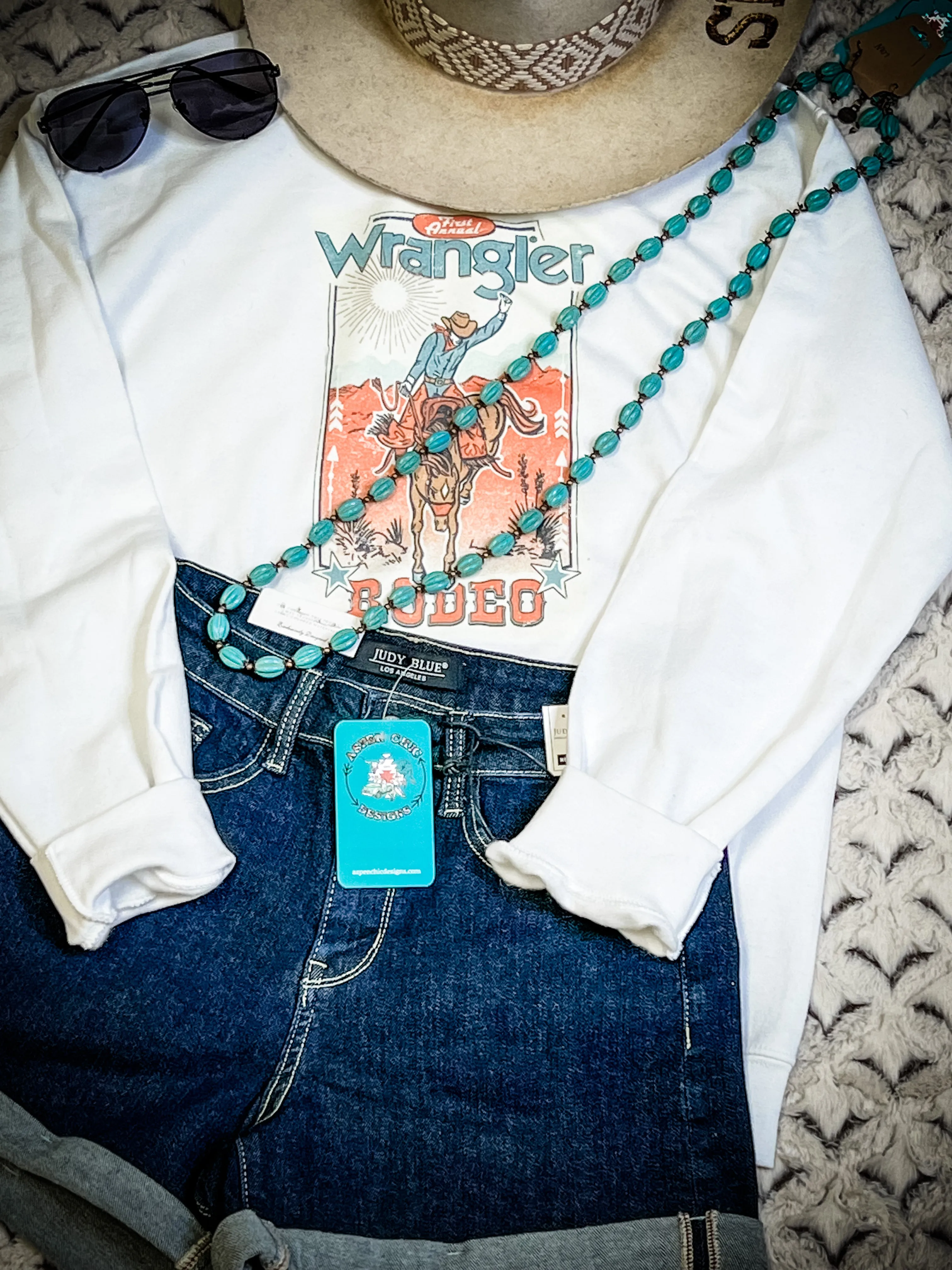 Lakken Judy Blue Cutoff Dark Denim Shorts