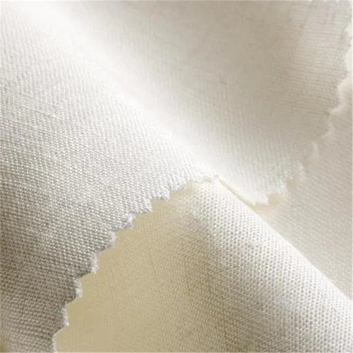LAYLA ORGANIC ~ Natural Linen Fabric oversized