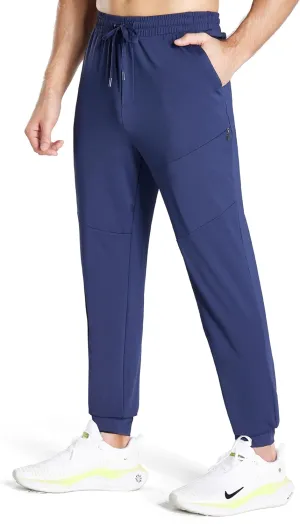 M MAROAUT Men's Joggers Stretch Sweatpants with Pockets, Tapered Athletic Pants for Gym Workout and Casual Wear