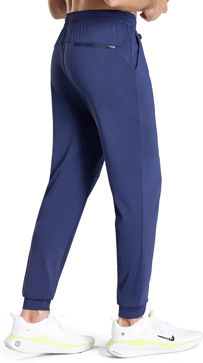 M MAROAUT Men's Joggers Stretch Sweatpants with Pockets, Tapered Athletic Pants for Gym Workout and Casual Wear