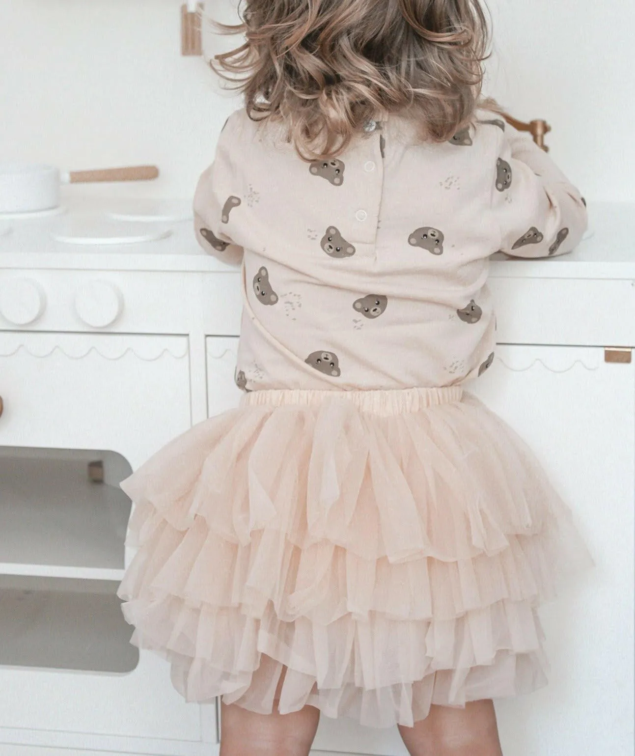 May Mays tutu rokje   bloomer broekje beige Annabel