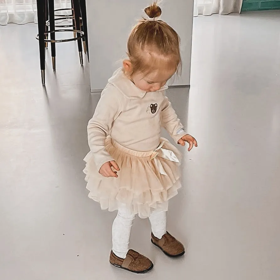 May Mays tutu rokje   bloomer broekje beige Annabel