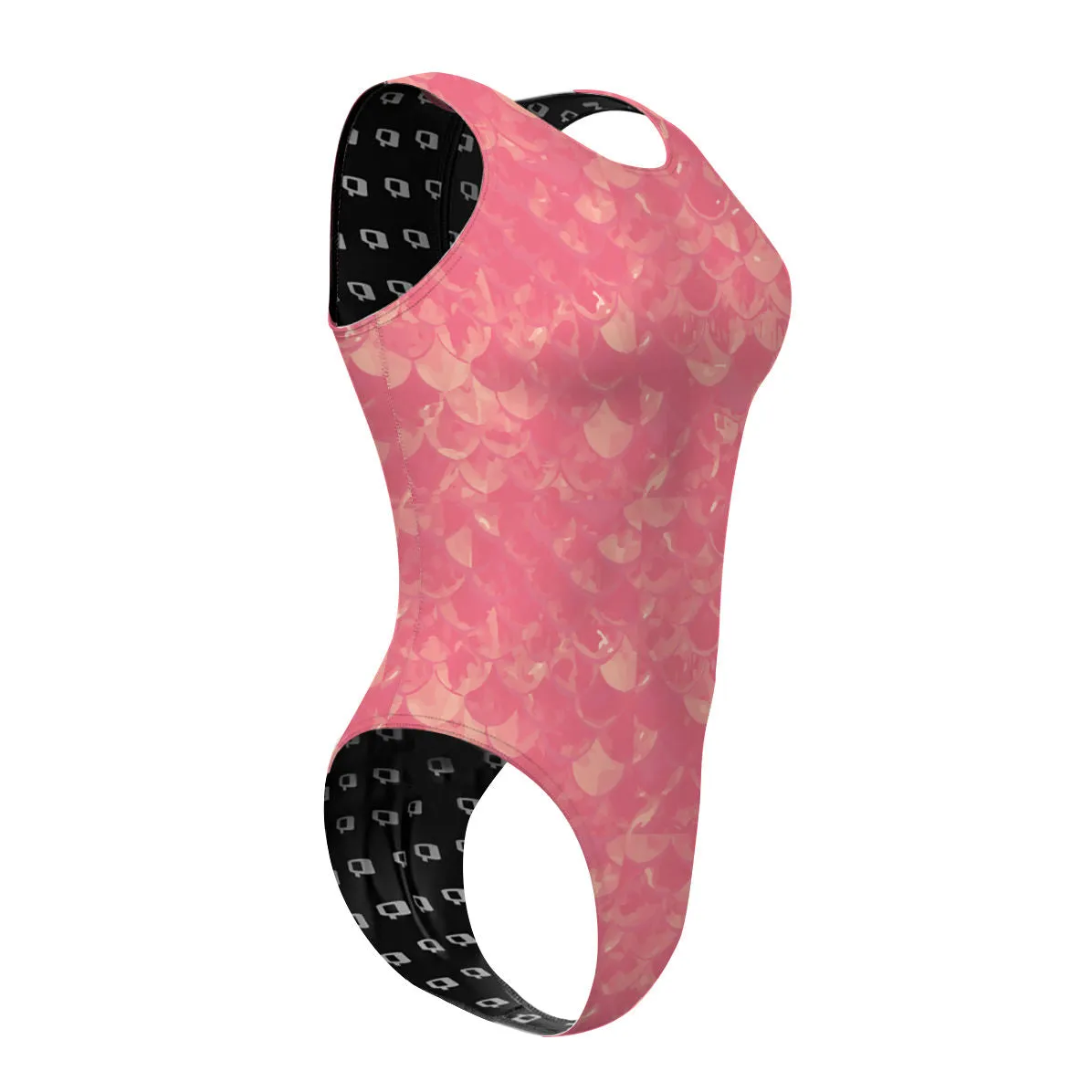 Mighty Mermaid - Women Waterpolo Swimsuit Cheeky Cut