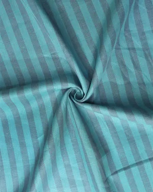 MULTICOLOR STRIPES PATTERN LINEN FABRIC