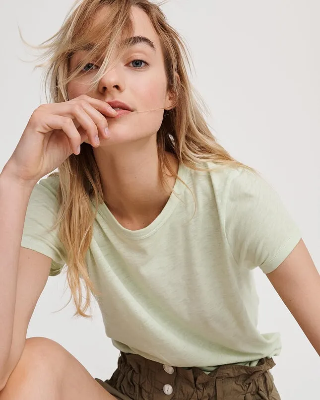 Rag & Bone - The Tee Bright Green