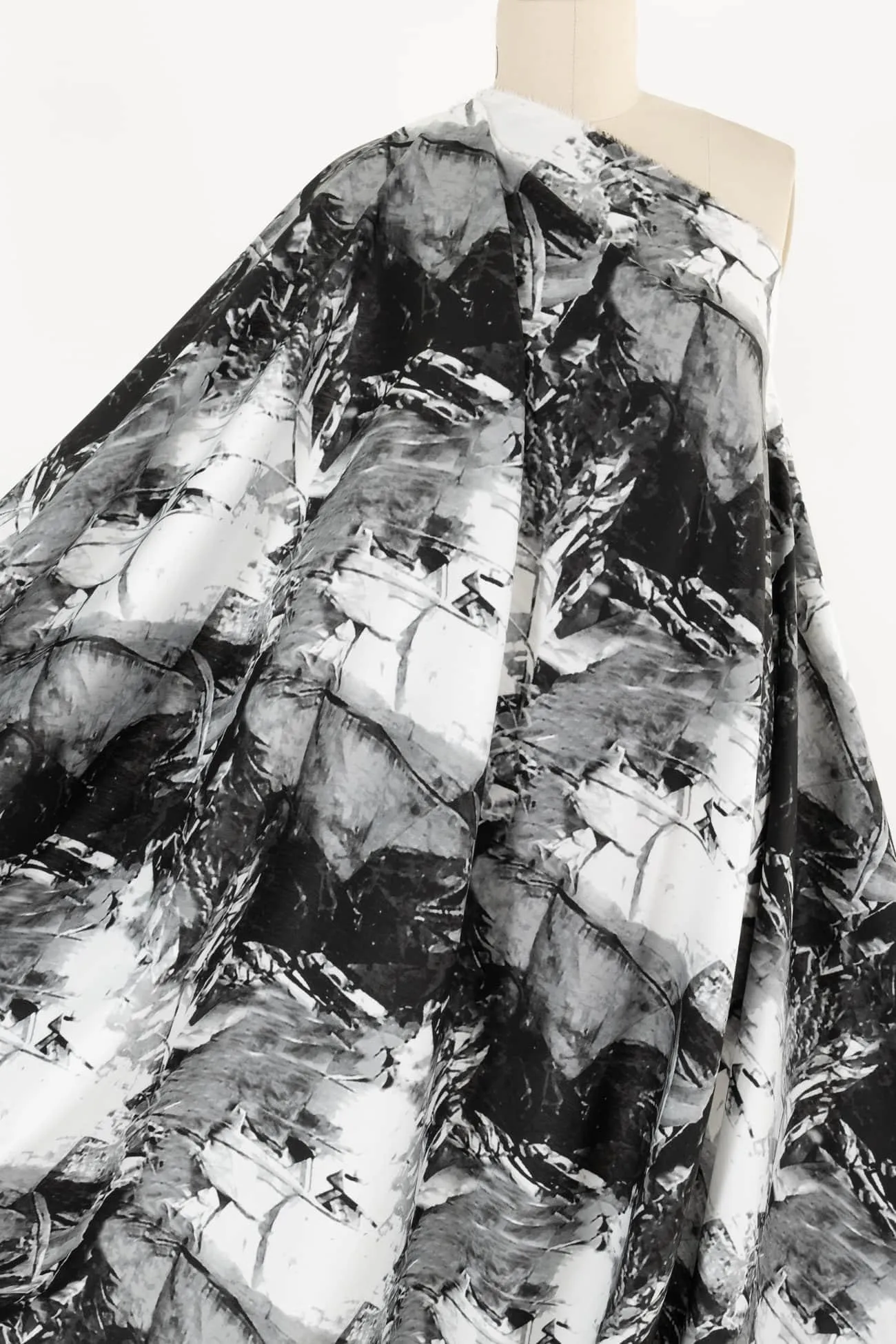 Smoke And Mirrors Italian Cotton Woven