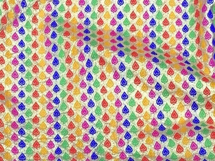 Spades Metallic Brocade