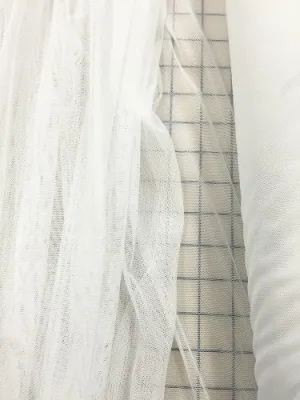 Stretch Mesh - 60-inches Wide White