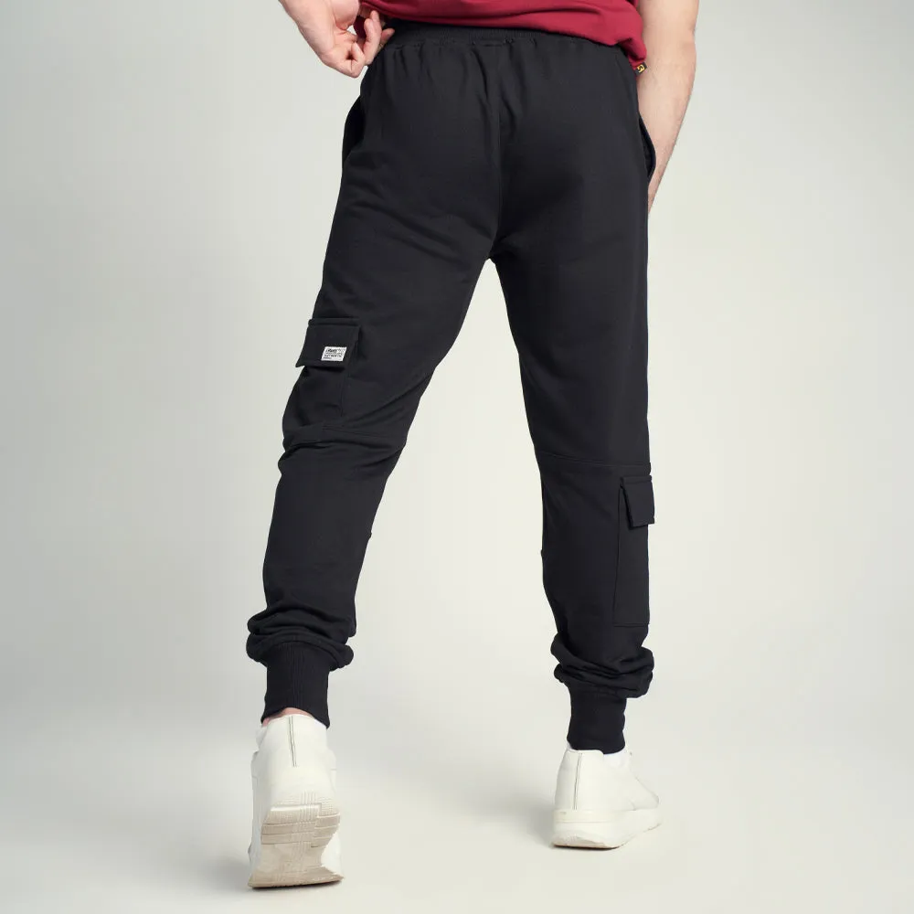 sweat pants black