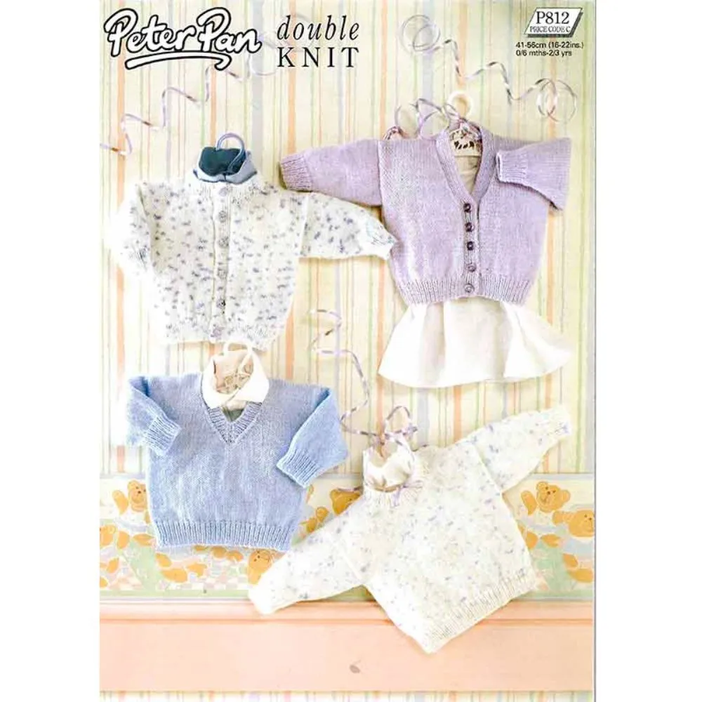 Sweater & Cardigan Knitting Pattern (P812)